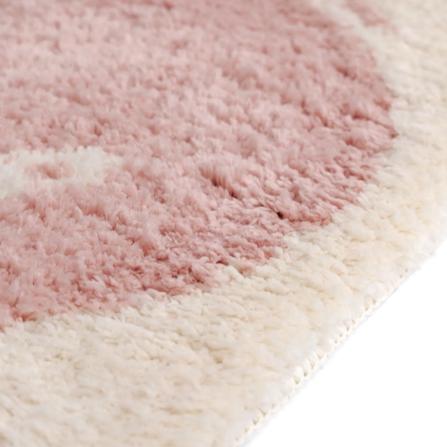 Kinderteppich - Soft Dino (creme/rosa)