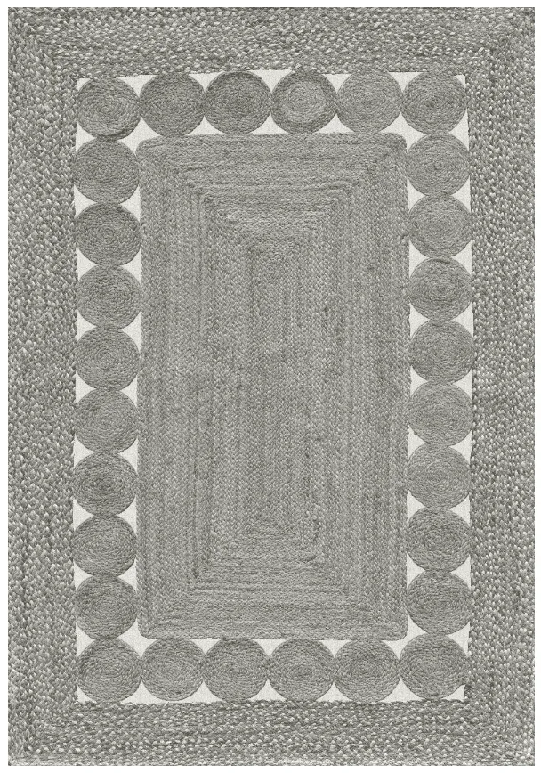 Wilton-Teppich - Bellezza (grau)