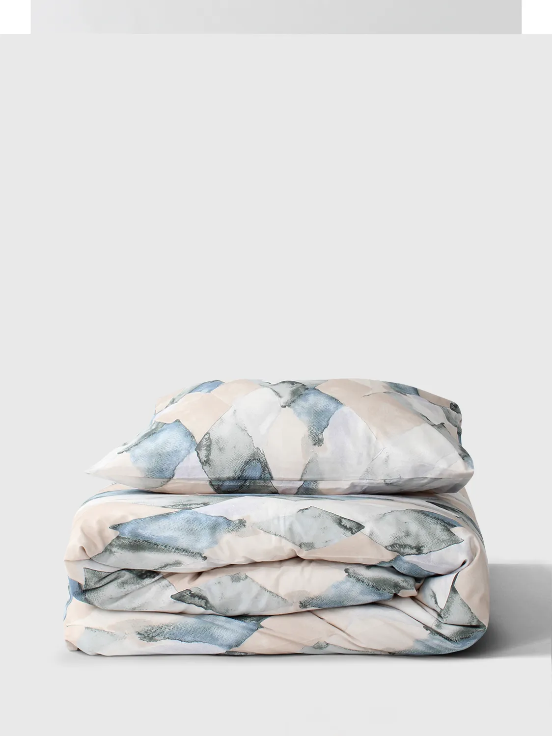 Bettwäsche-Sets - Blanca (beige/blau)