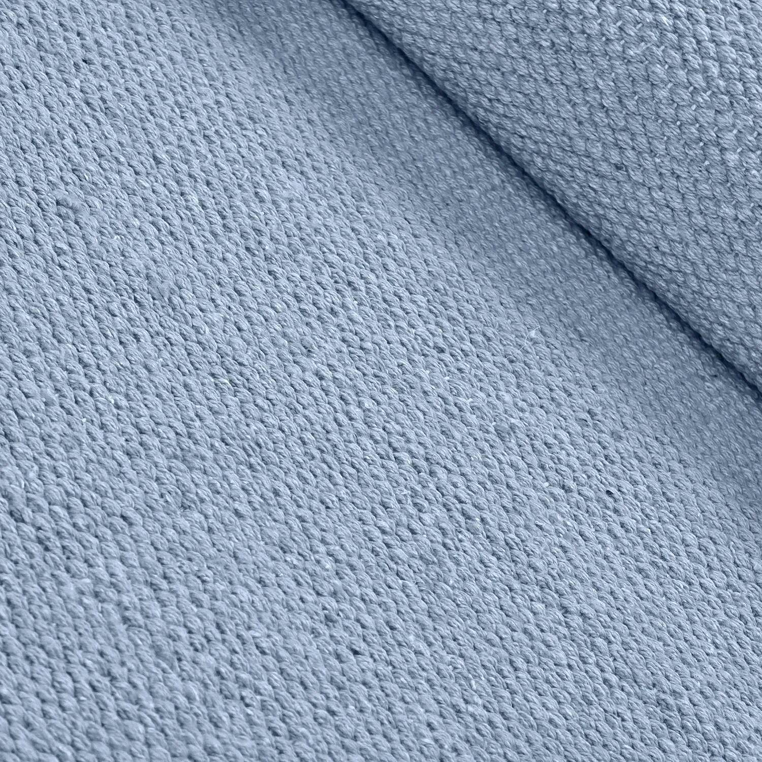 Baumwollteppich - Rigolet (hellblau)