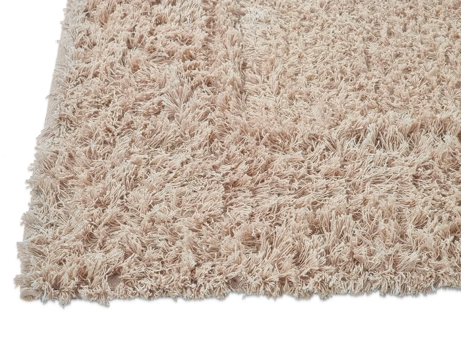 Hochflorteppiche - Aline Natural Cotton Shaggy (beige)