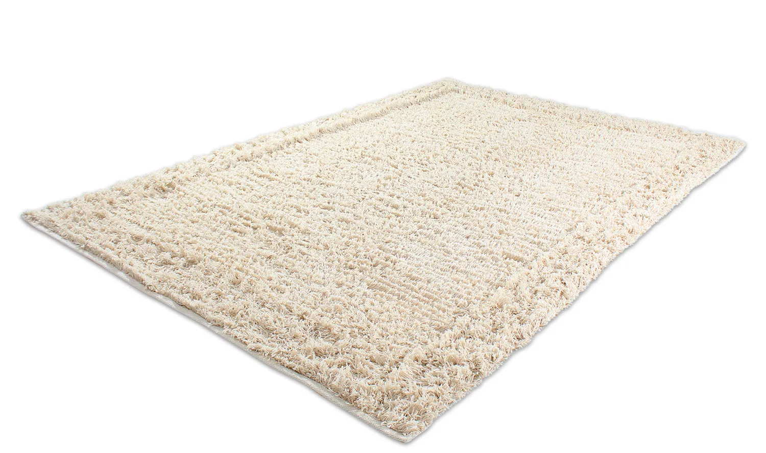 Hochflorteppiche - Bonnie Natural Cotton Shaggy (natur)