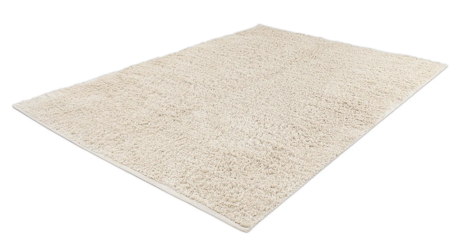 Hochflorteppiche - Enya Natural Cotton Shaggy (natur)
