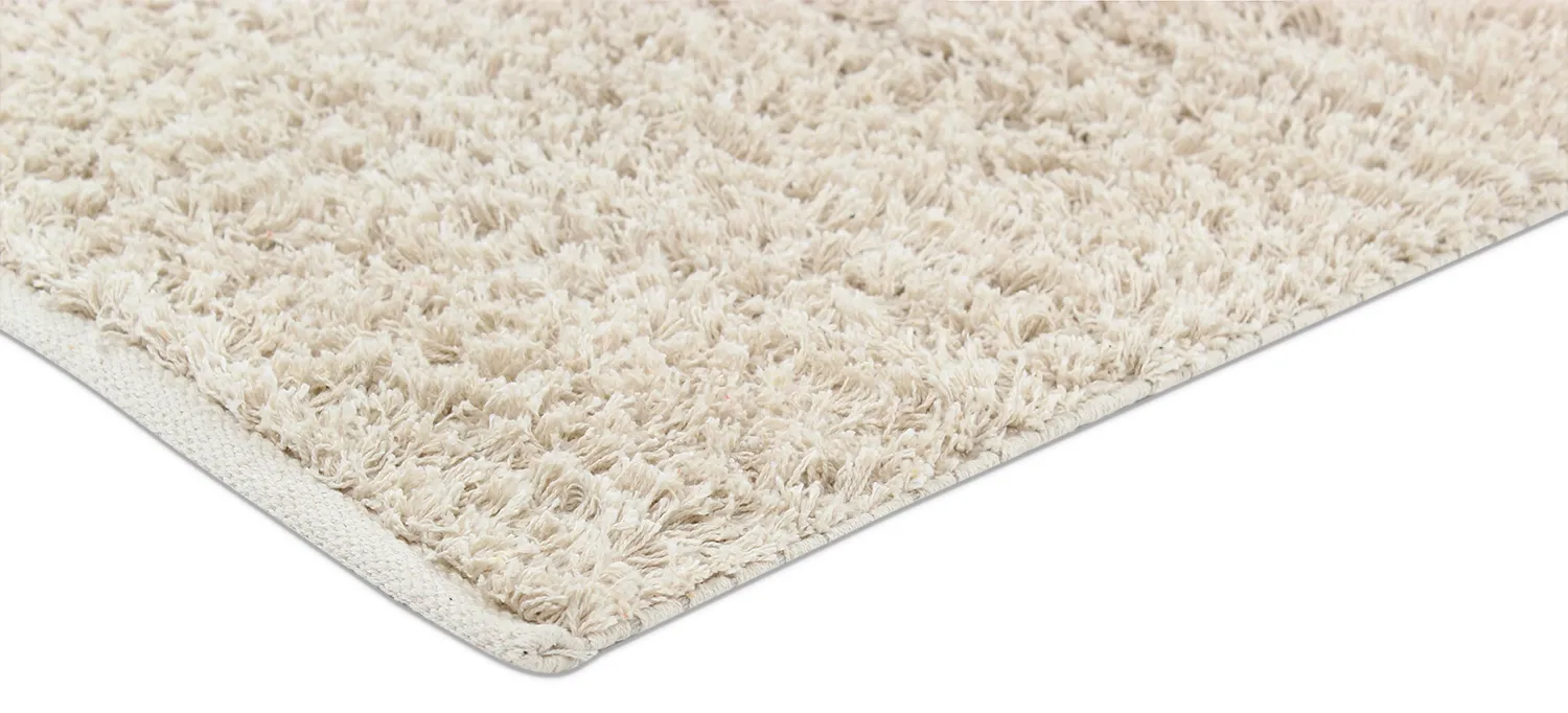 Hochflorteppiche - Enya Natural Cotton Shaggy (natur)
