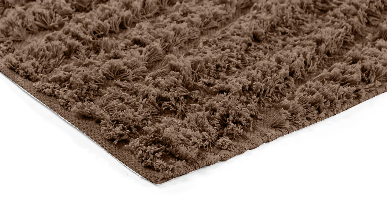 Hochflorteppiche - Kendra Natural Cotton Shaggy (braun)