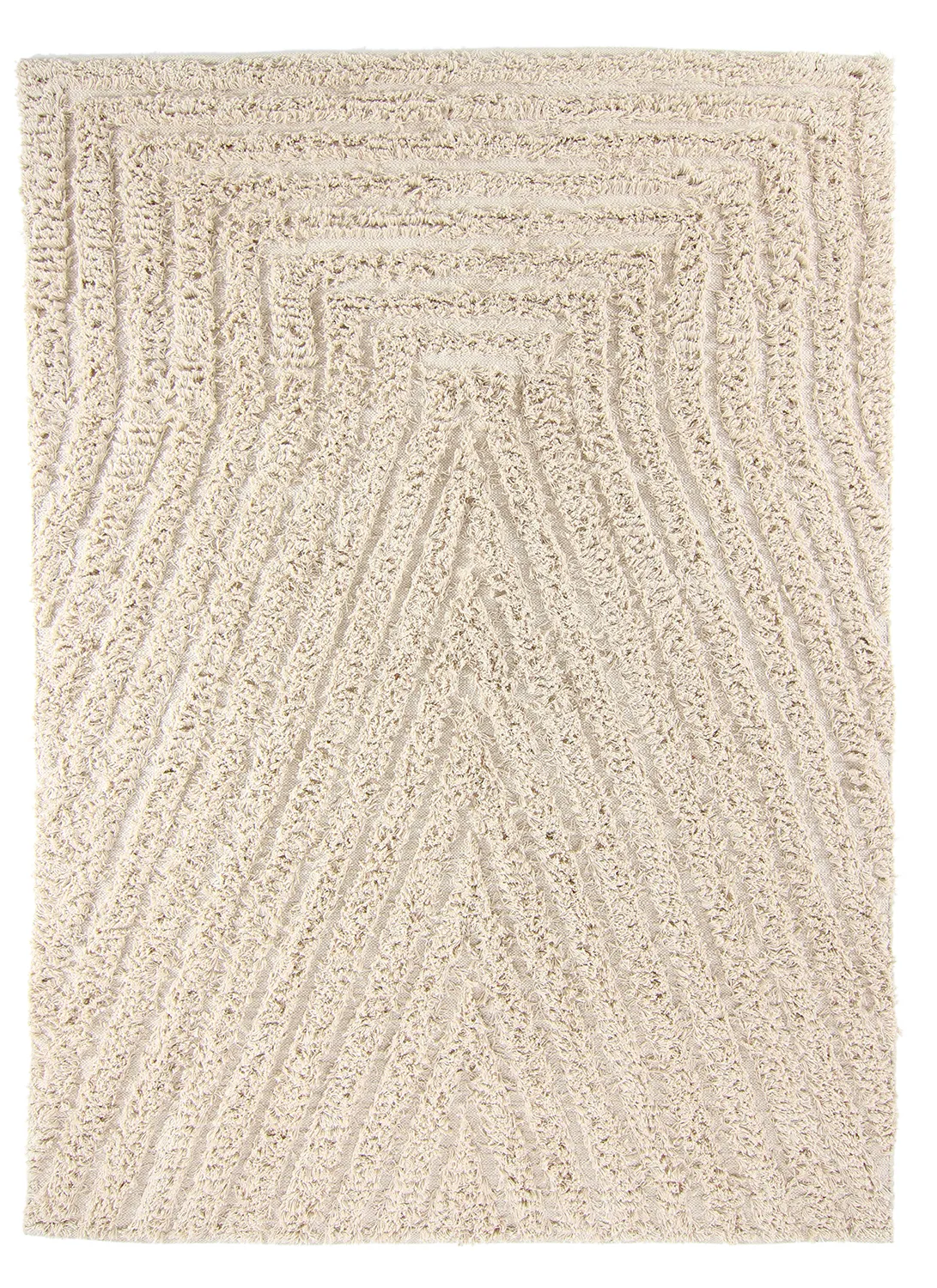 Hochflorteppiche - Kendra Natural Cotton Shaggy (natur)
