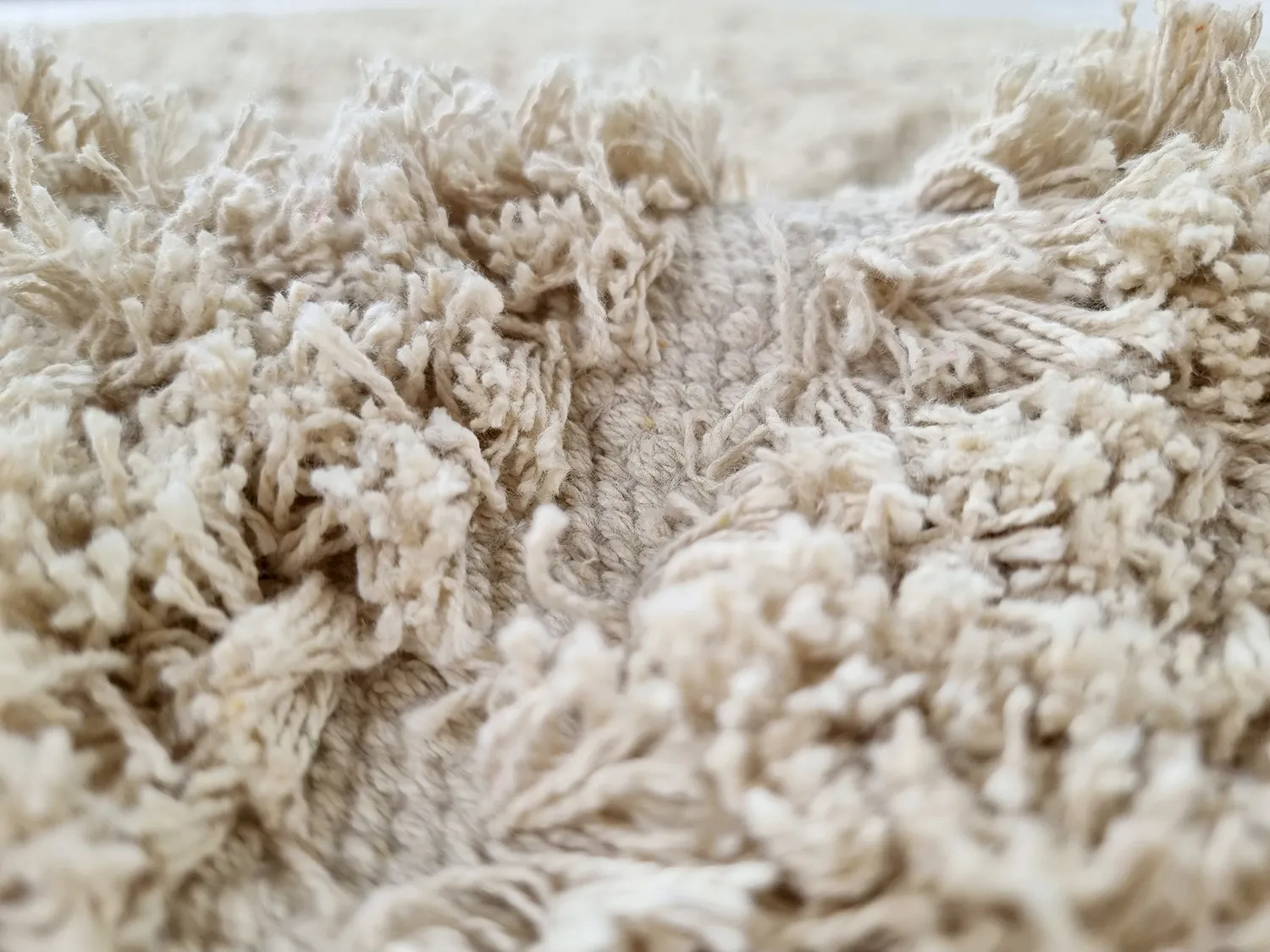Hochflorteppiche - Kendra Natural Cotton Shaggy (natur)