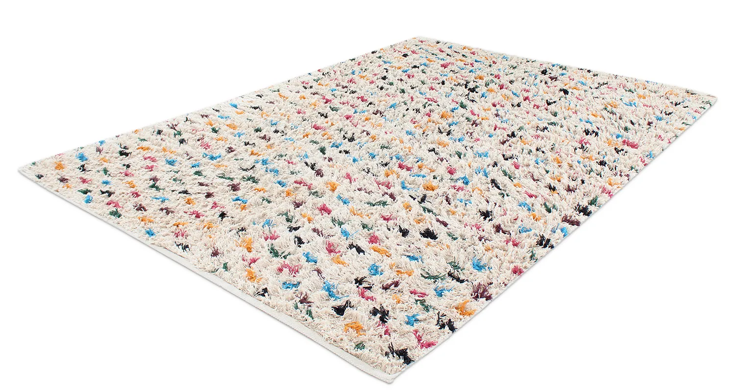 Hochflorteppiche - Litton Natural Cotton Shaggy (beige/multi)