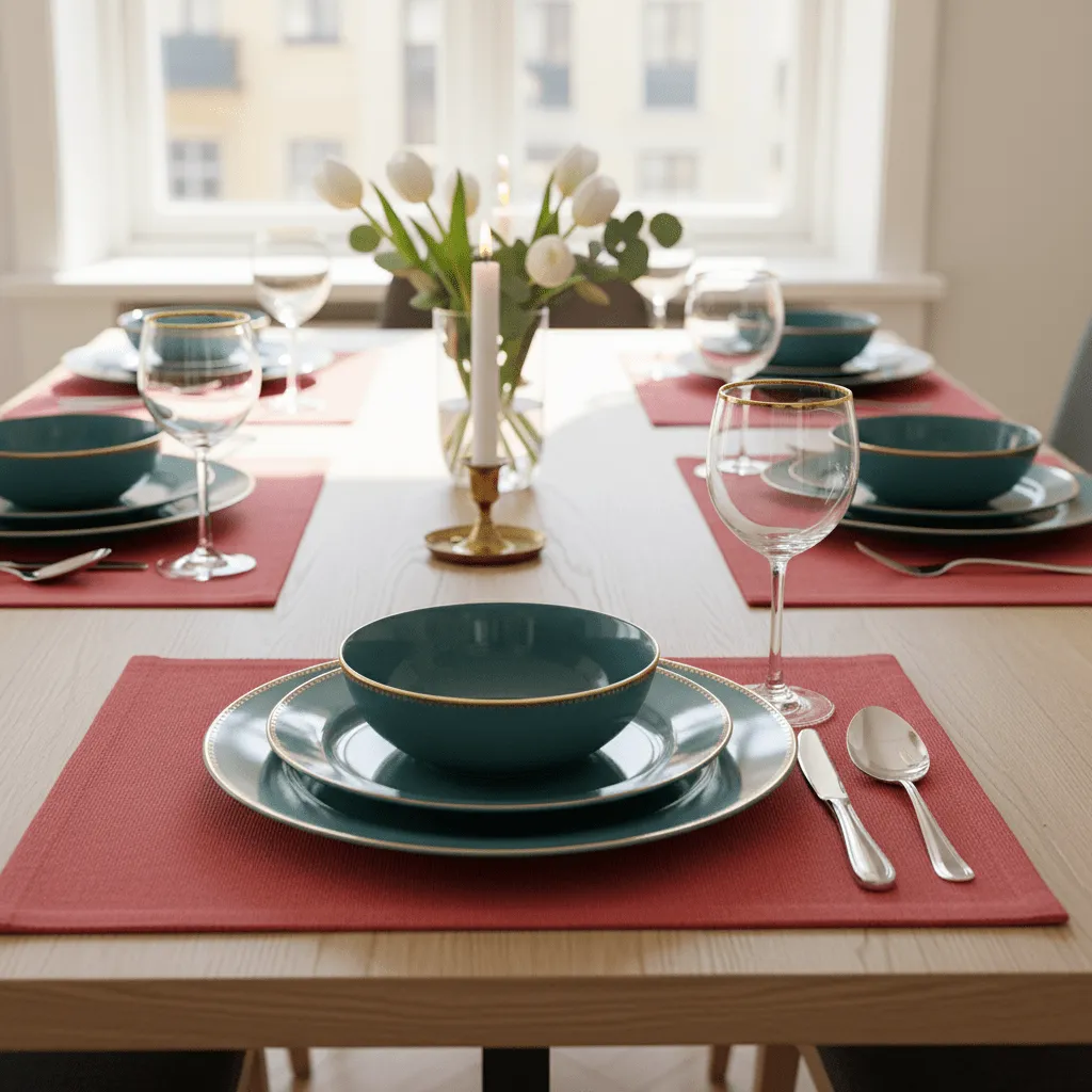 Platzset 2er-Pack - Niva (rose)