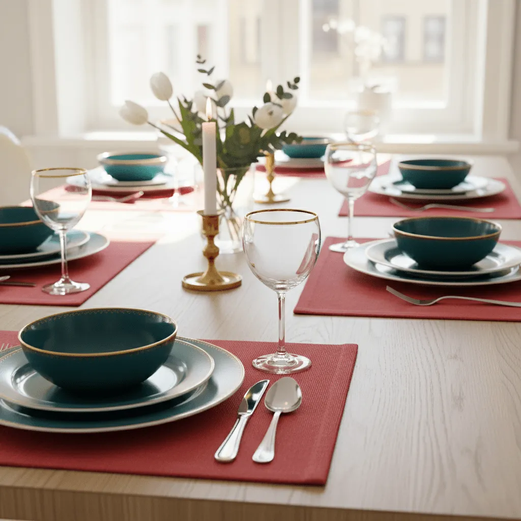 Platzset 2er-Pack - Niva (rose)