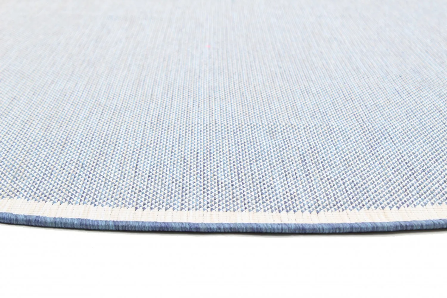 Rund Teppich - Sortelha (blau)