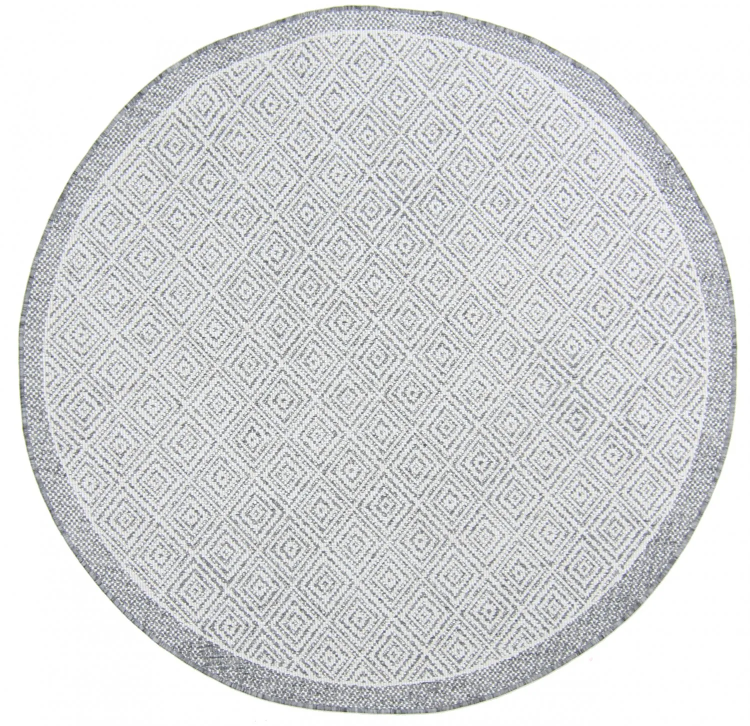 Rund Teppich - Monsaraz (grau)