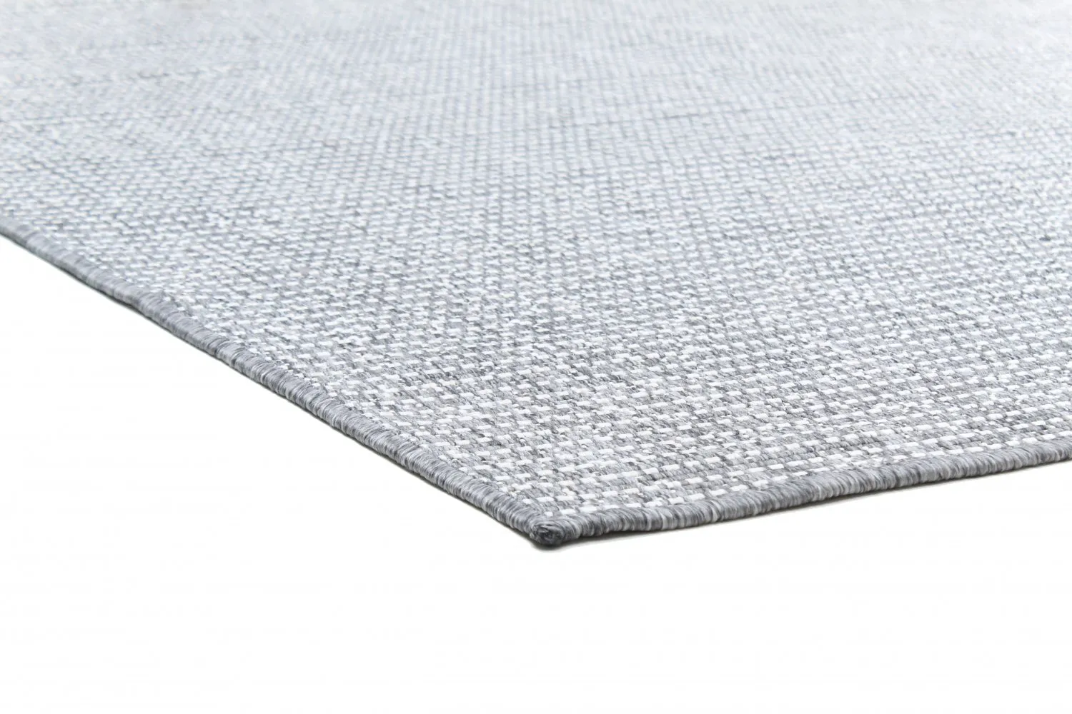Teppich für innen und außen - Bergen (silber)