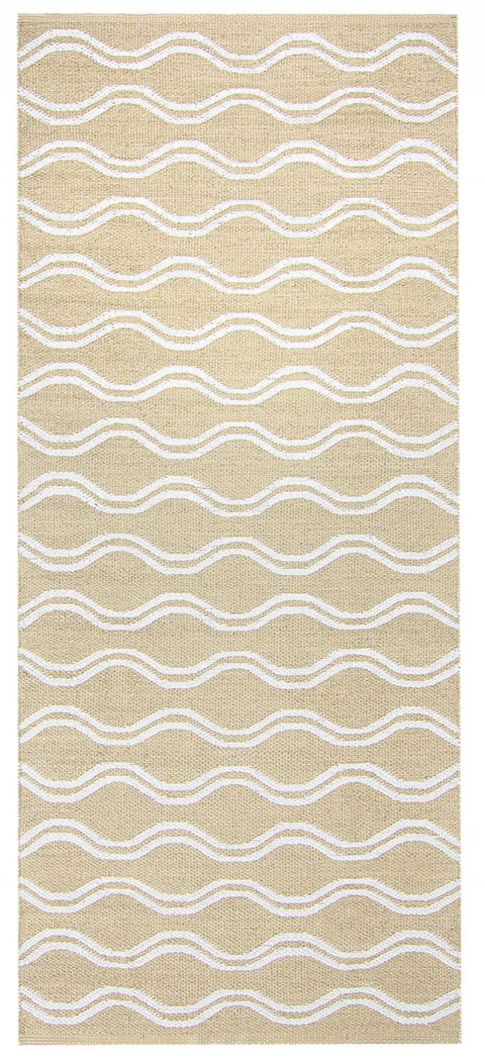 Kunststoffteppiche - Camden (beige/weiß)