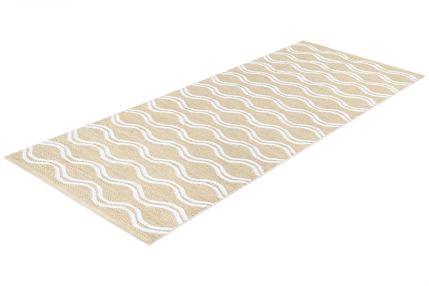 Kunststoffteppiche - Camden (beige/weiß)