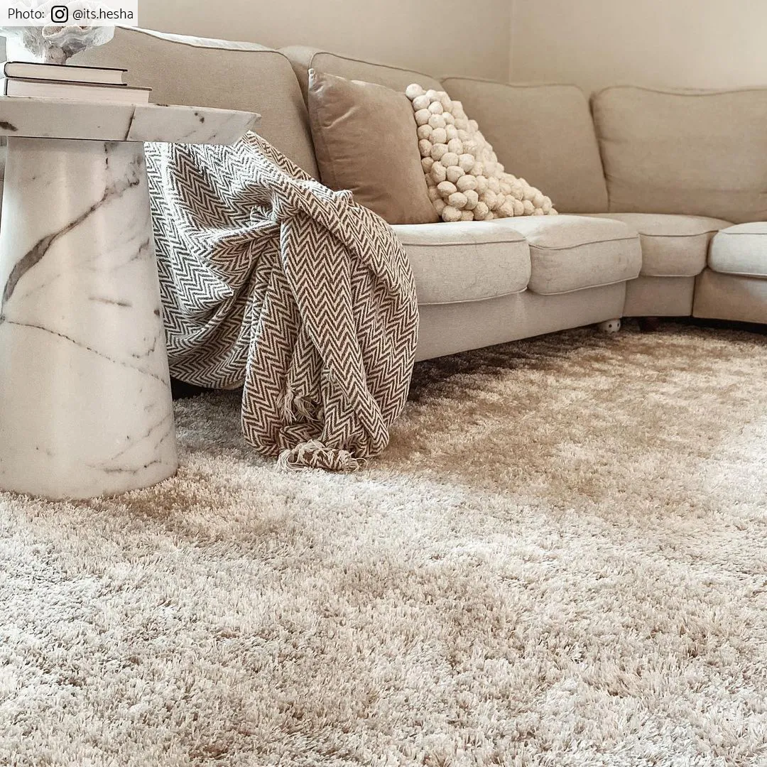 Hochflorteppiche - Cosy (beige)
