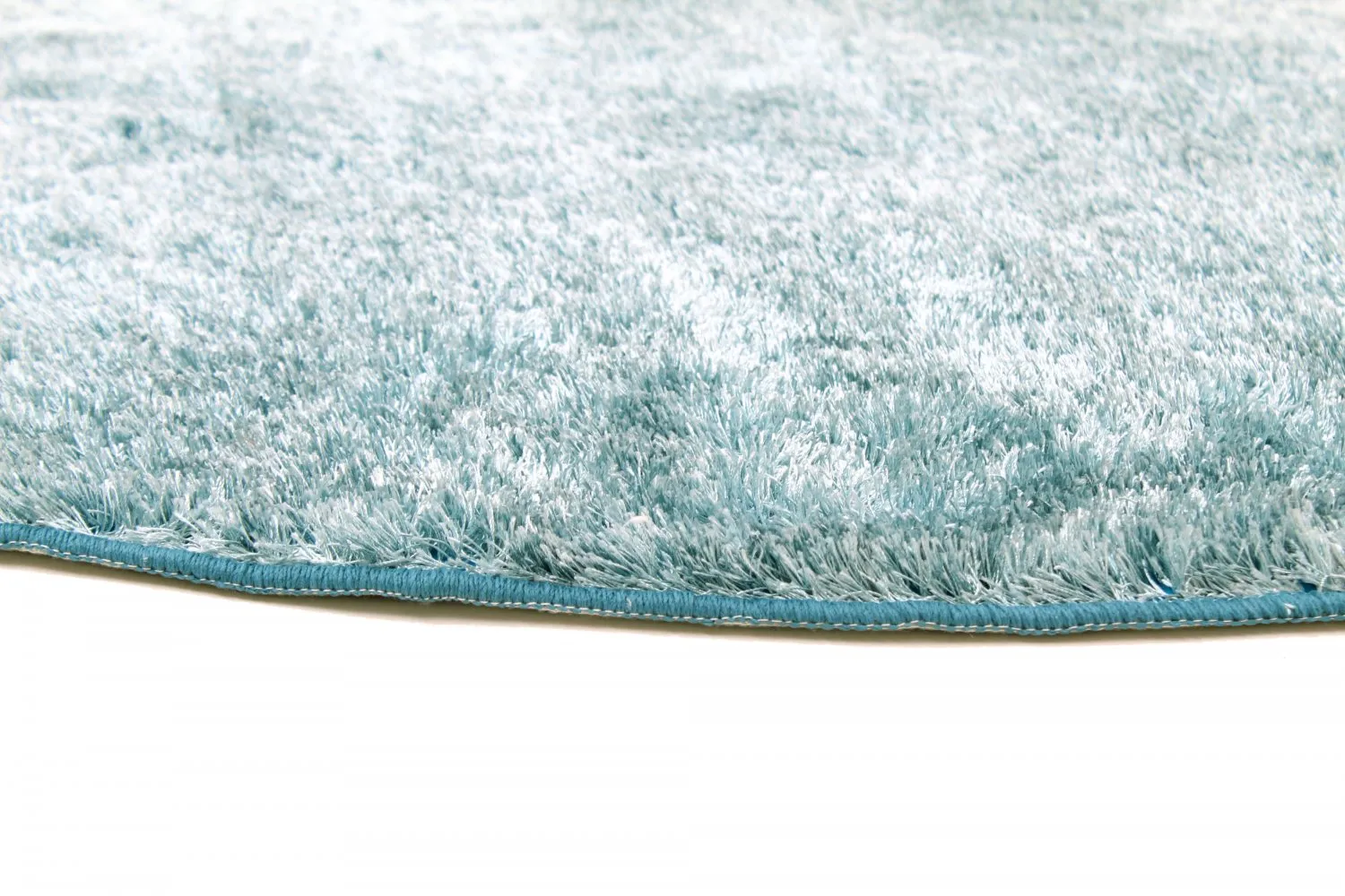 Runde Teppiche - Cosy (blau/grün)