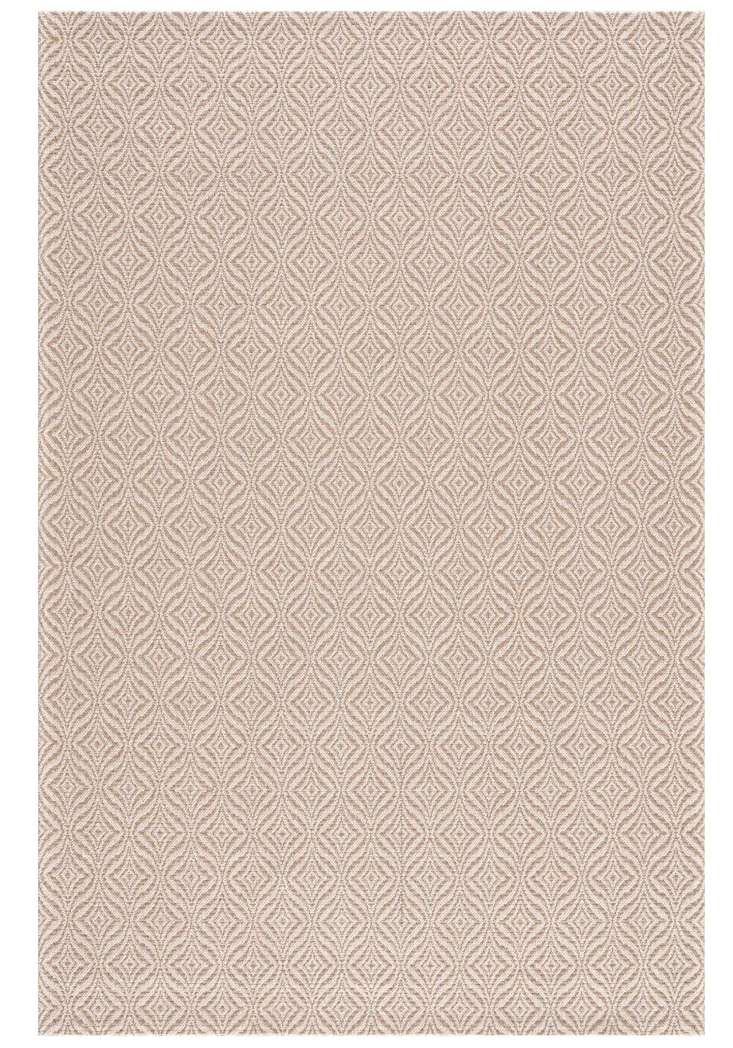 Baumwollteppich - Hvitanes (beige)