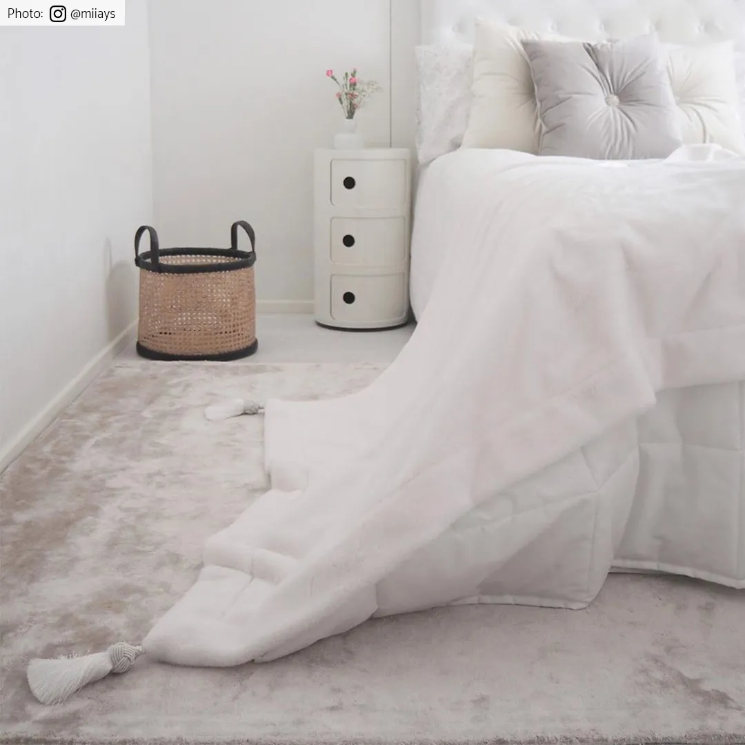 Viskose-teppich - Jodhpur Special Luxury Edition (hellgrau/beige)