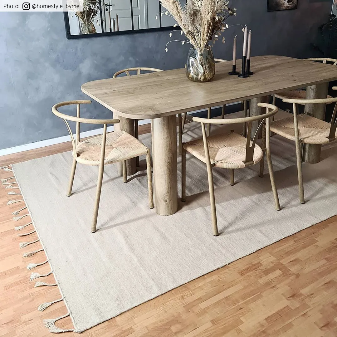 Wollteppich - Malana (beige)