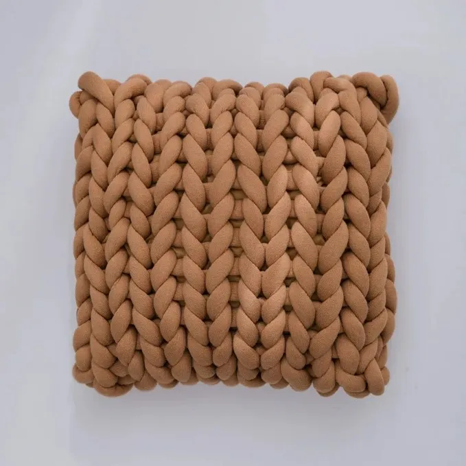 Kissen - Braid (braun)