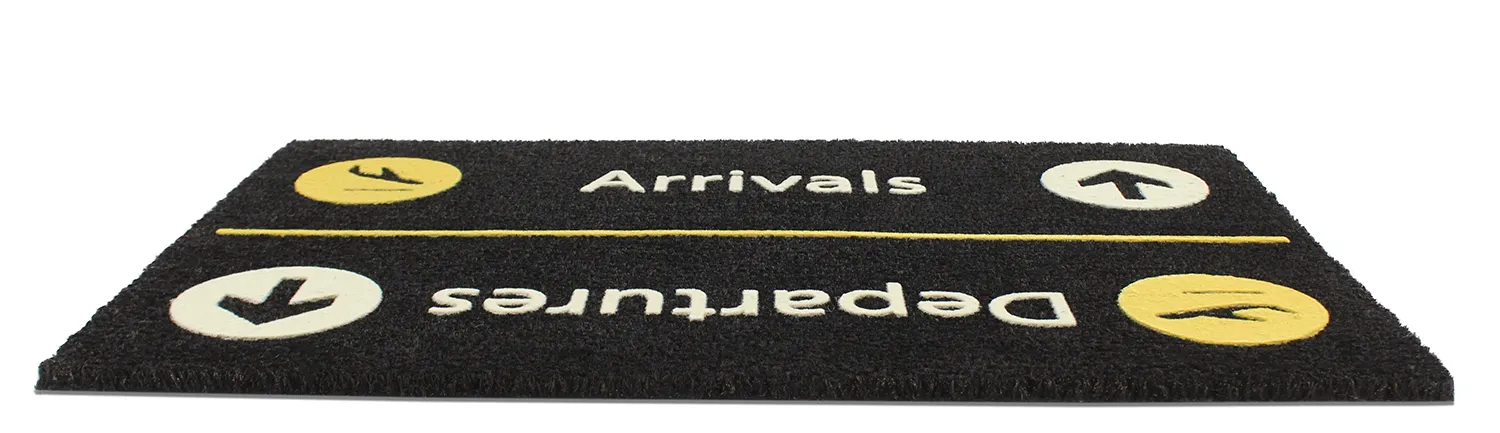 Fußmatte - Airport (schwarz)