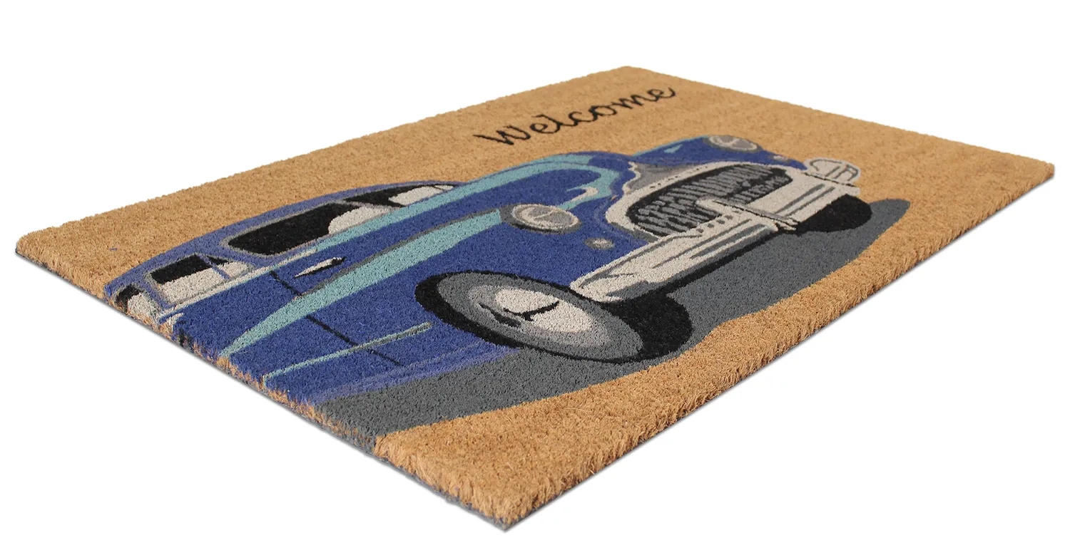 Fußmatte - Car (blau)