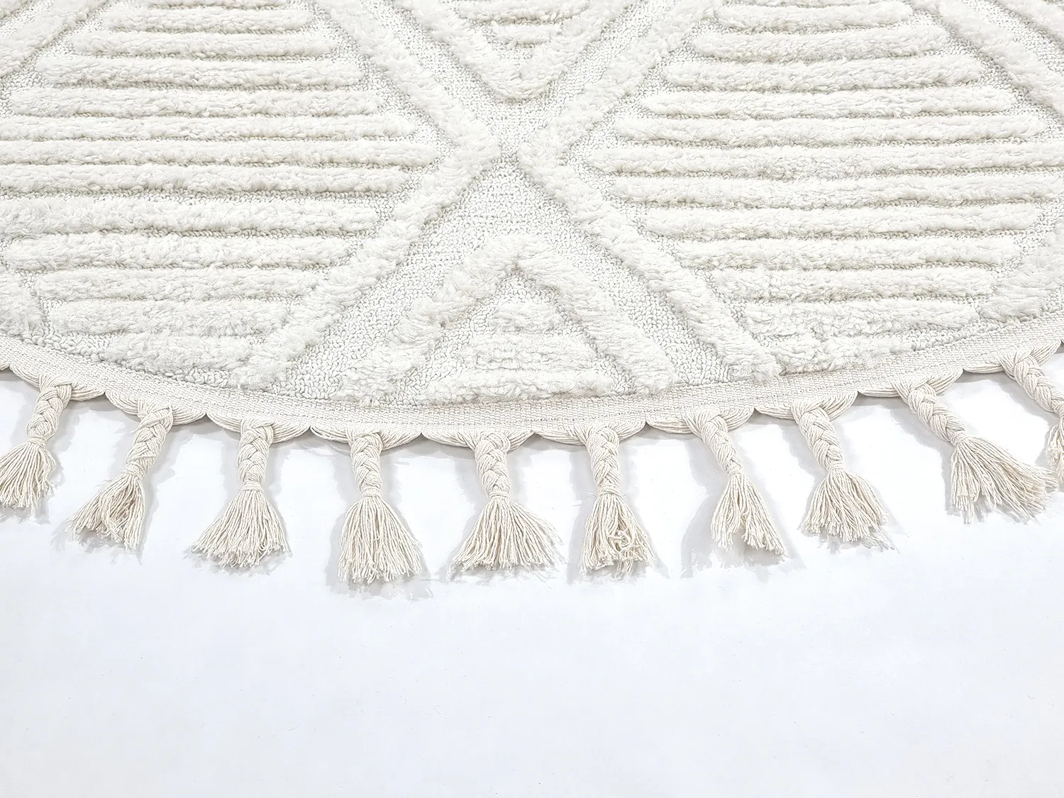 Runde Teppiche - Dover (offwhite)