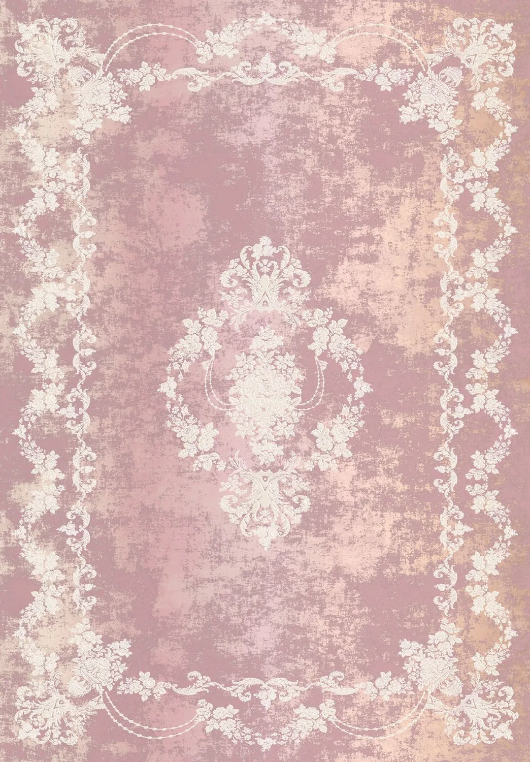Wilton-Teppich - Nefta (rosa)