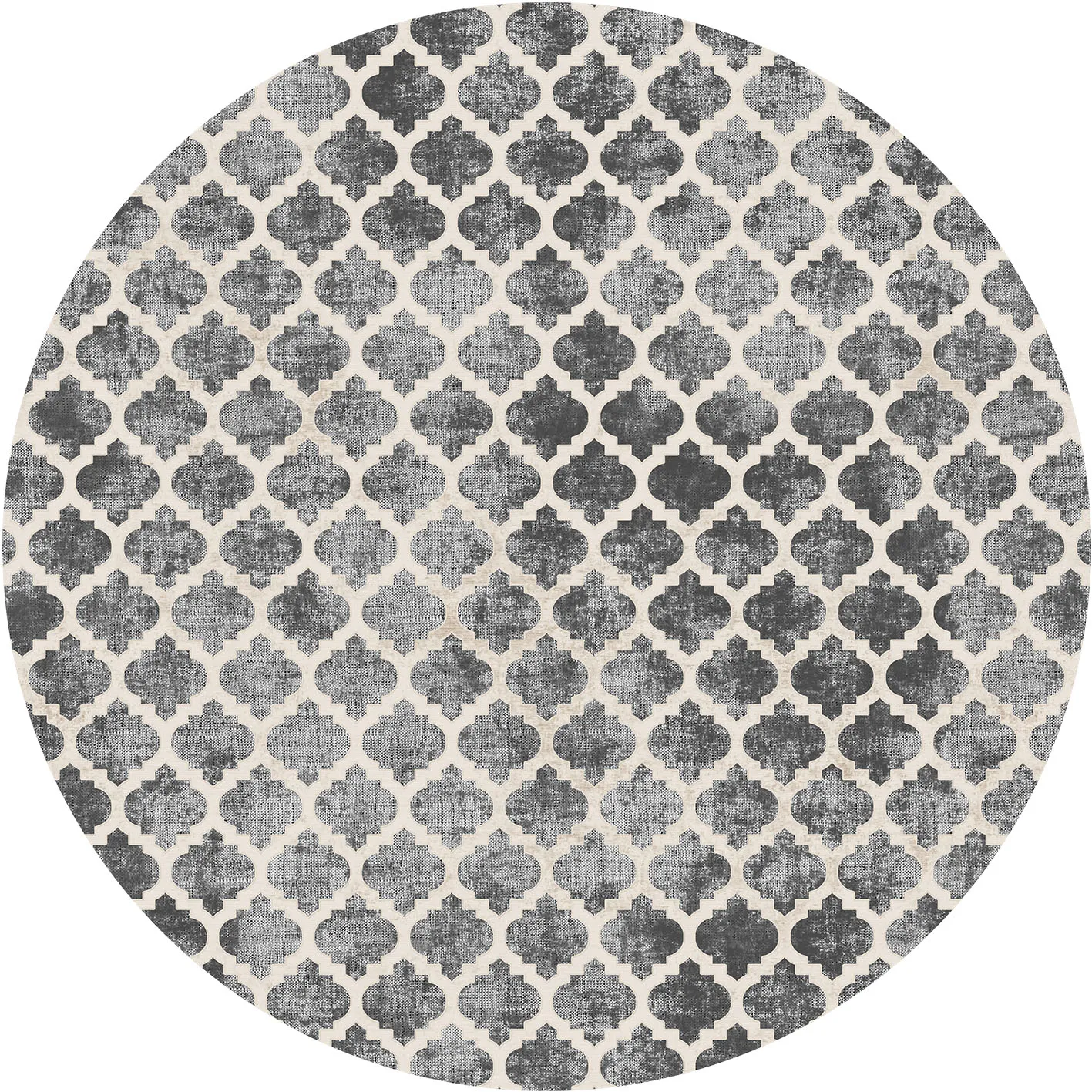 Rund Teppich - Gabes (grau)