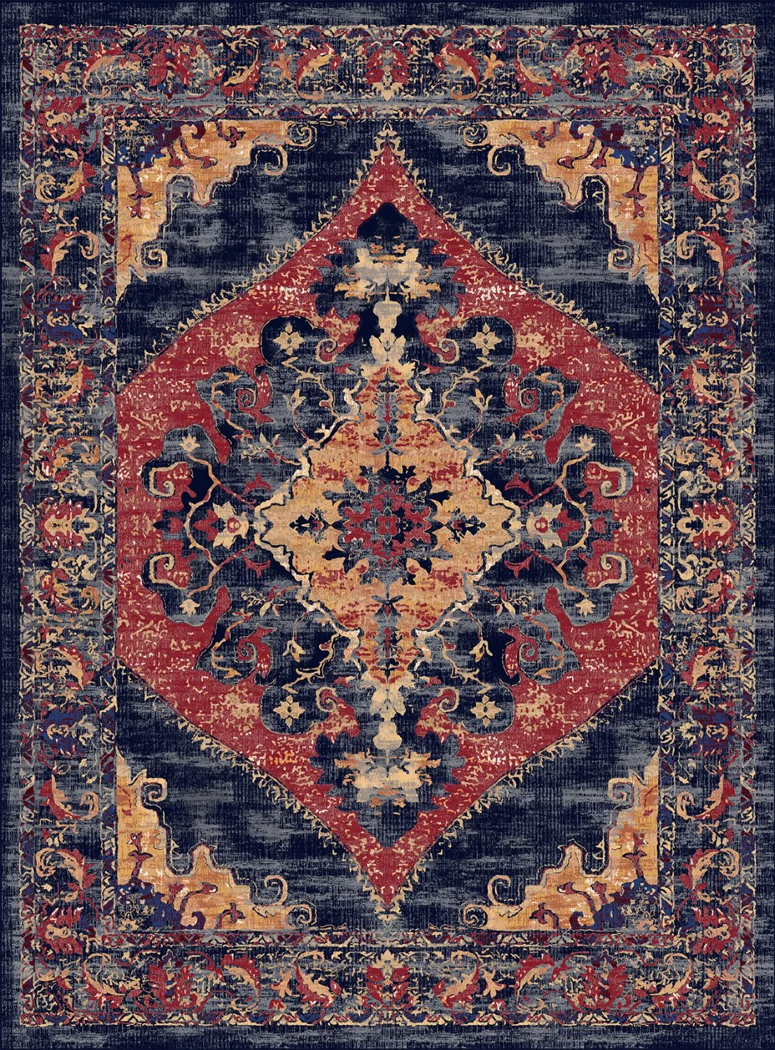 Wilton-Teppich - Tabarka (multi)
