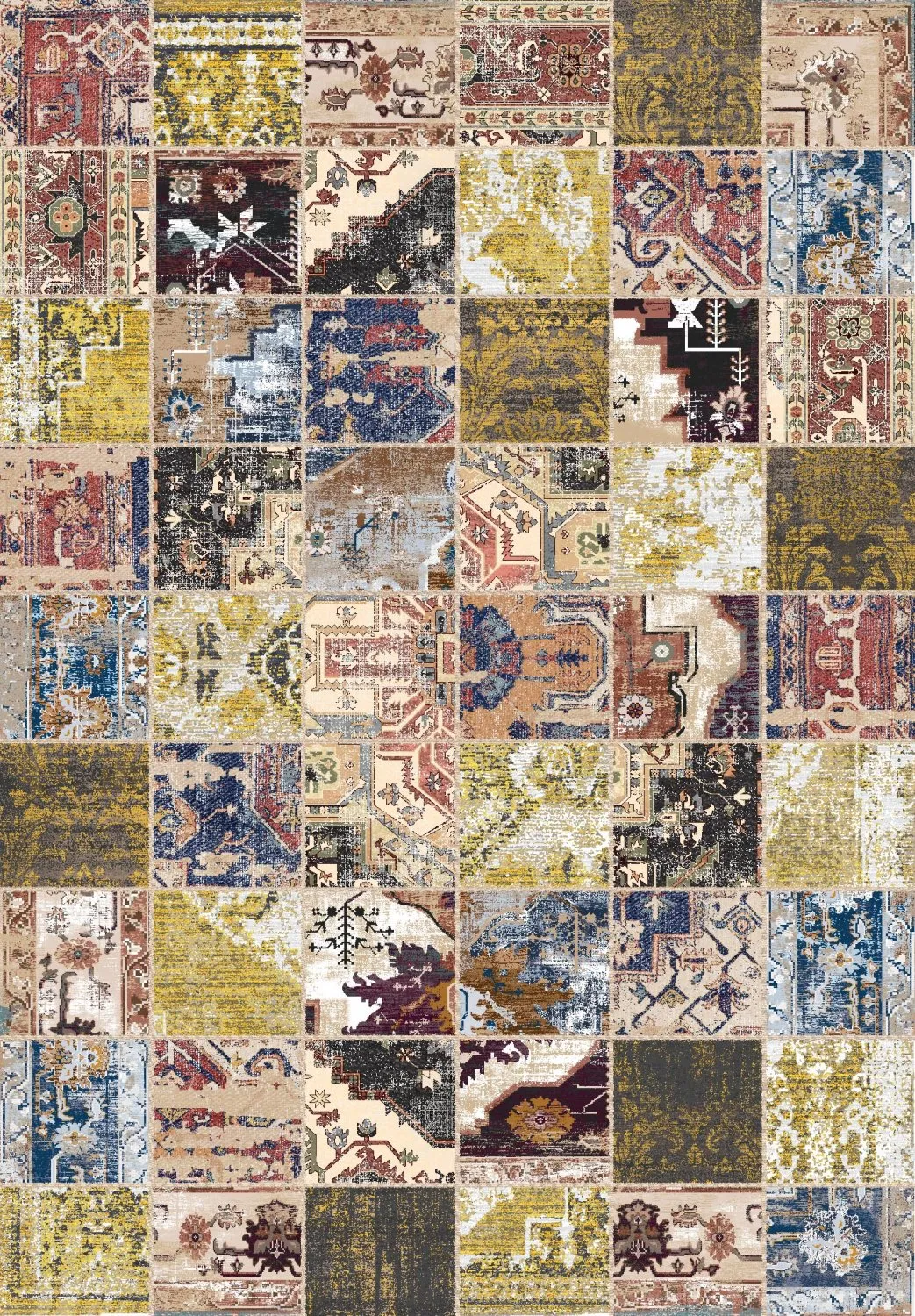 Wilton-Teppich - Acroma (multi)