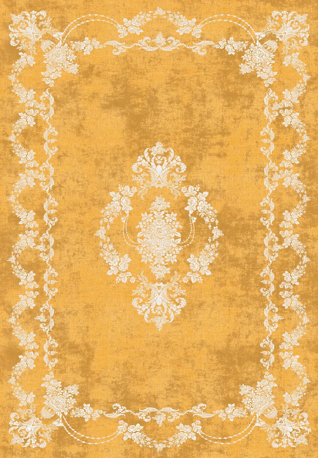 Wilton-Teppich - Taknis (ochre)