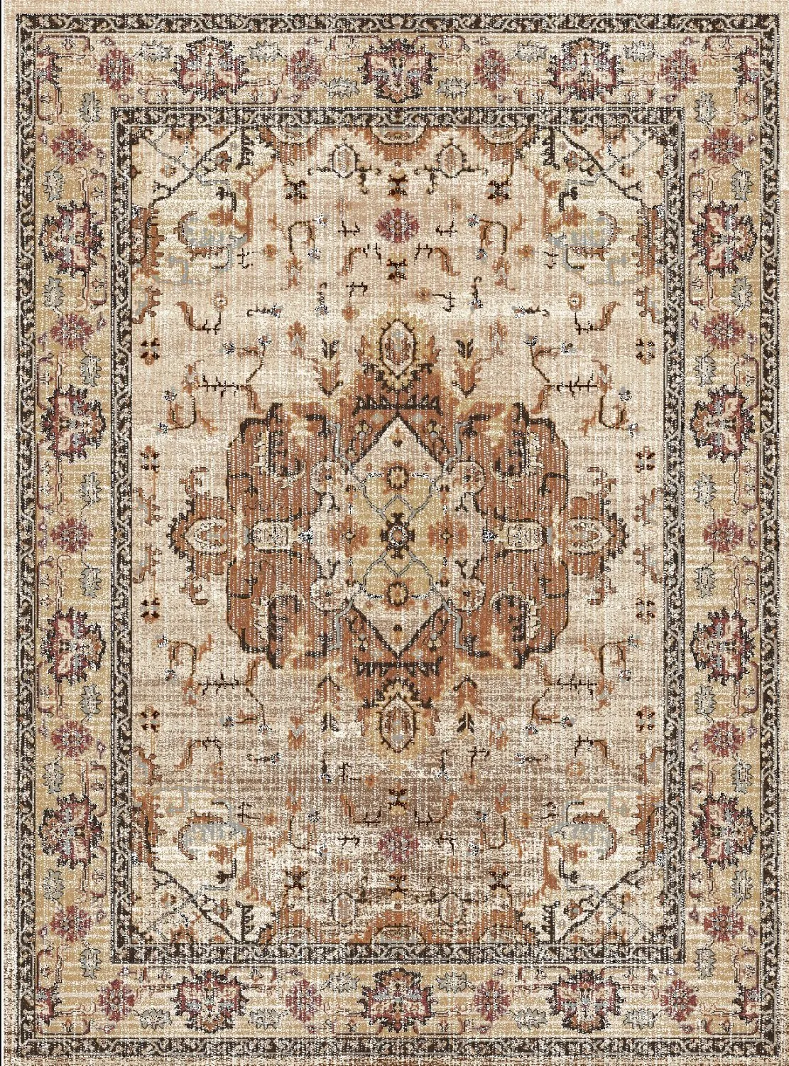 Wilton-Teppich - Siliana (beige)
