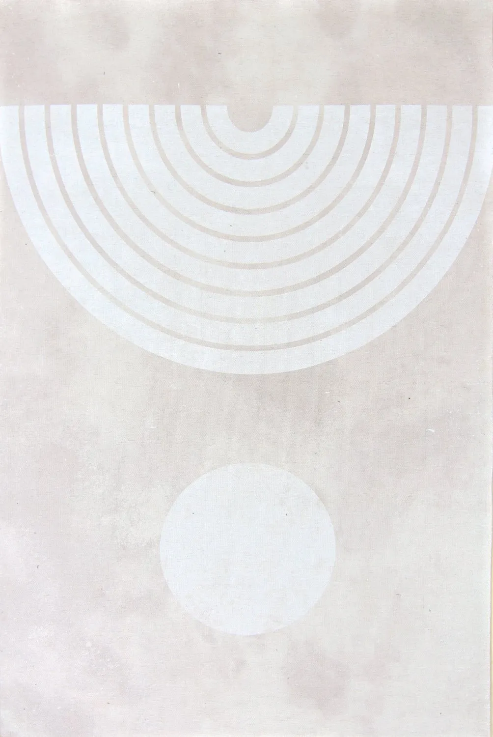 Wilton-Teppich - Dole (beige/weiß)
