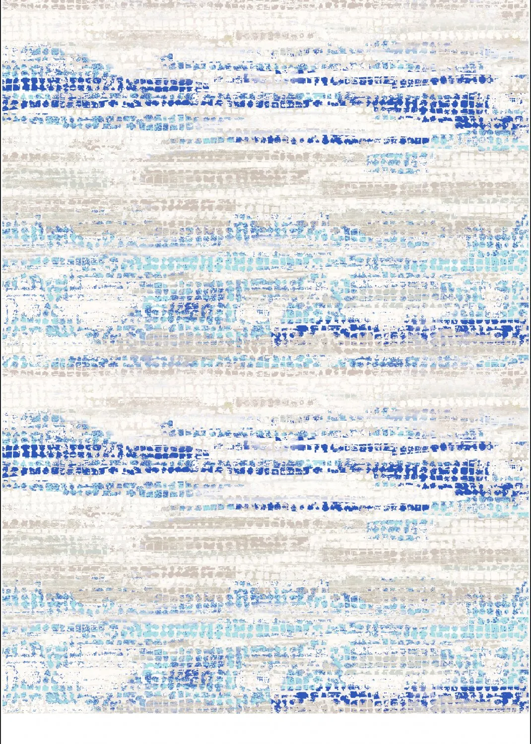 Wilton-Teppich - Yafran (blau)