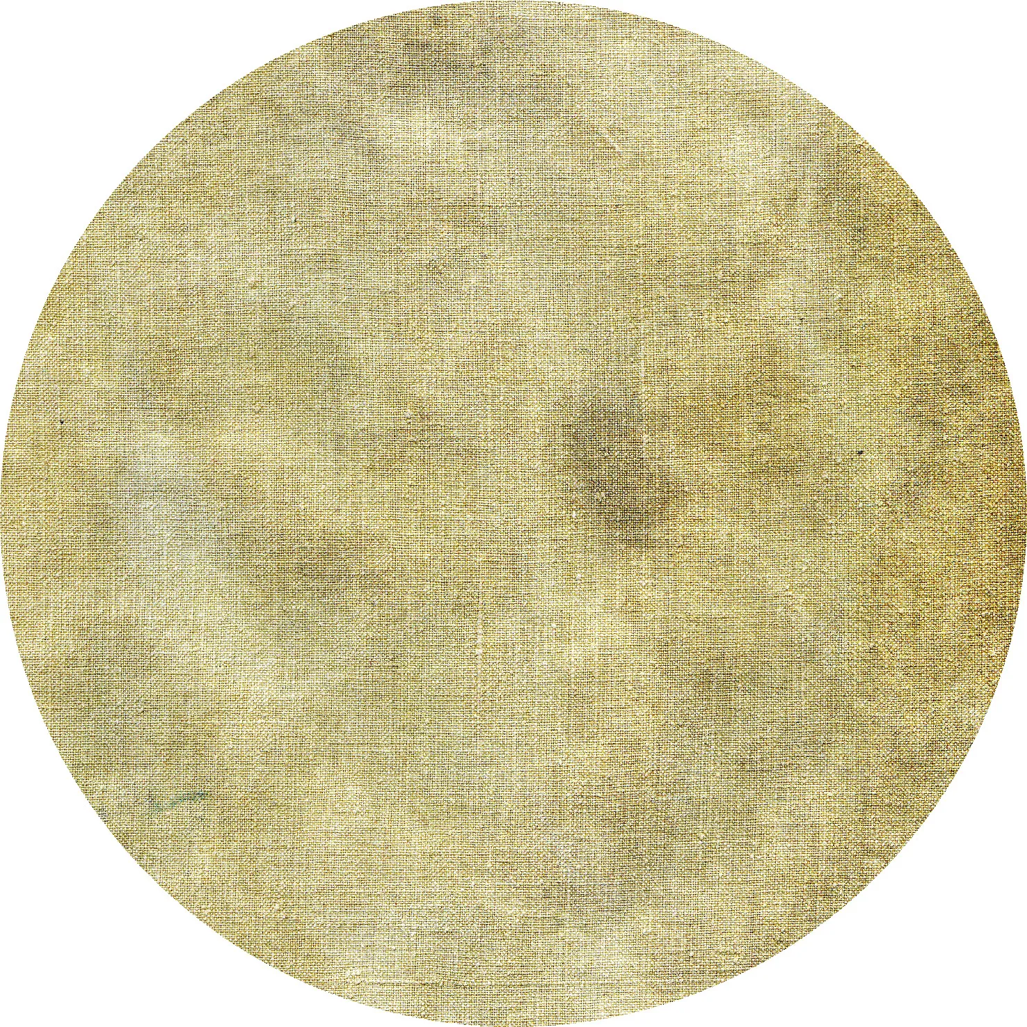 Rund Teppich - Chodos (gold)