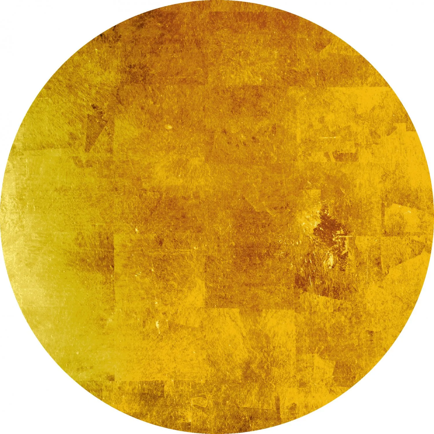 Rund Teppich - Benali (gold)