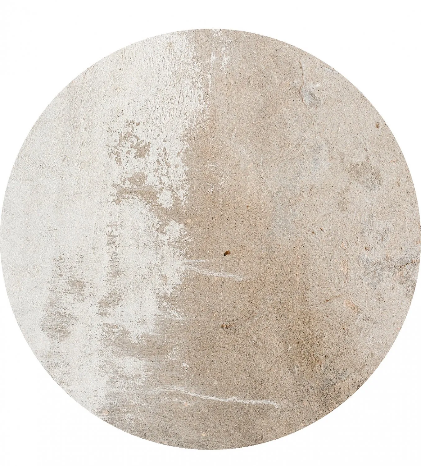 Rund Teppich - Bornos (grau/beige)