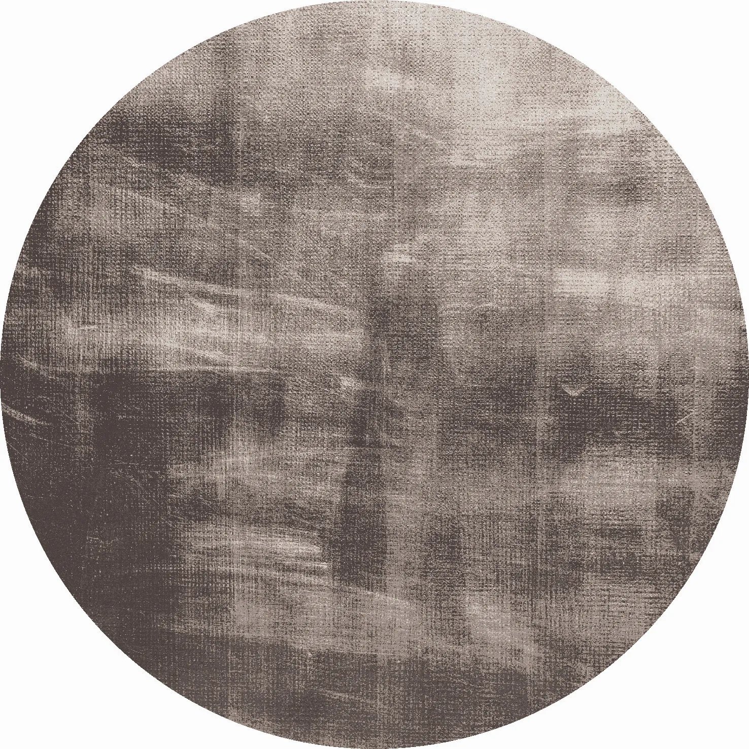 Rund Teppich - Olmedo (grau/beige)