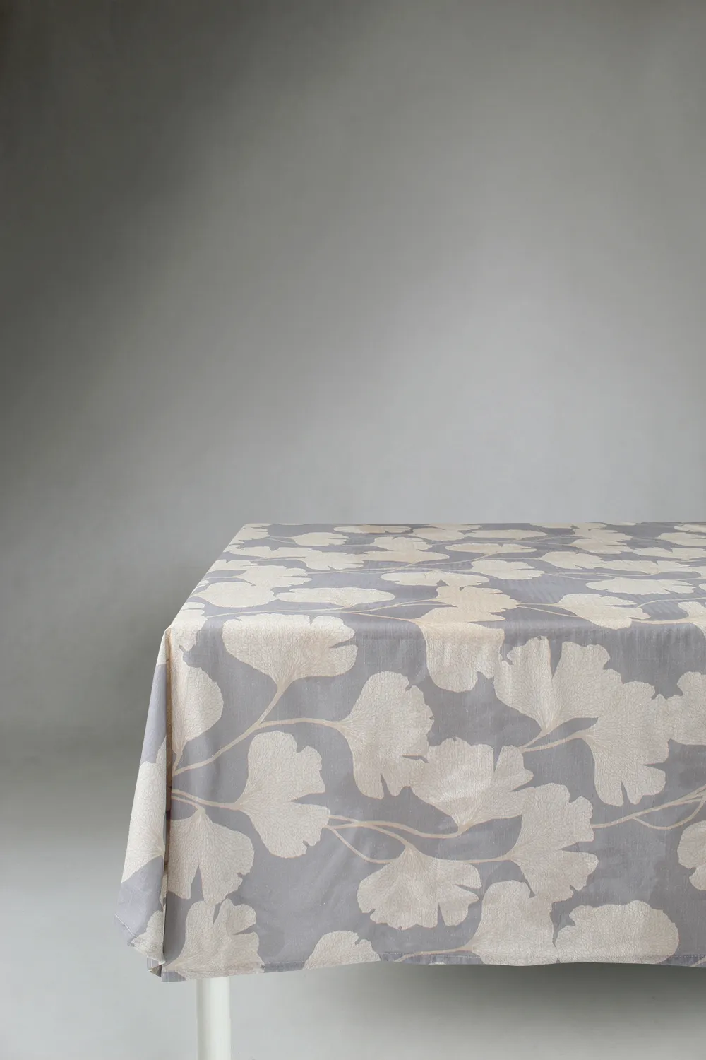 Baumwolltischdecke - Abril (grau/beige)