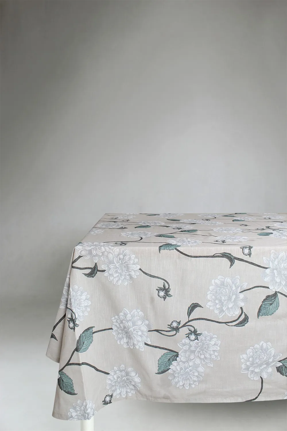 Baumwolltischdecke - Alyssa (beige/grau)