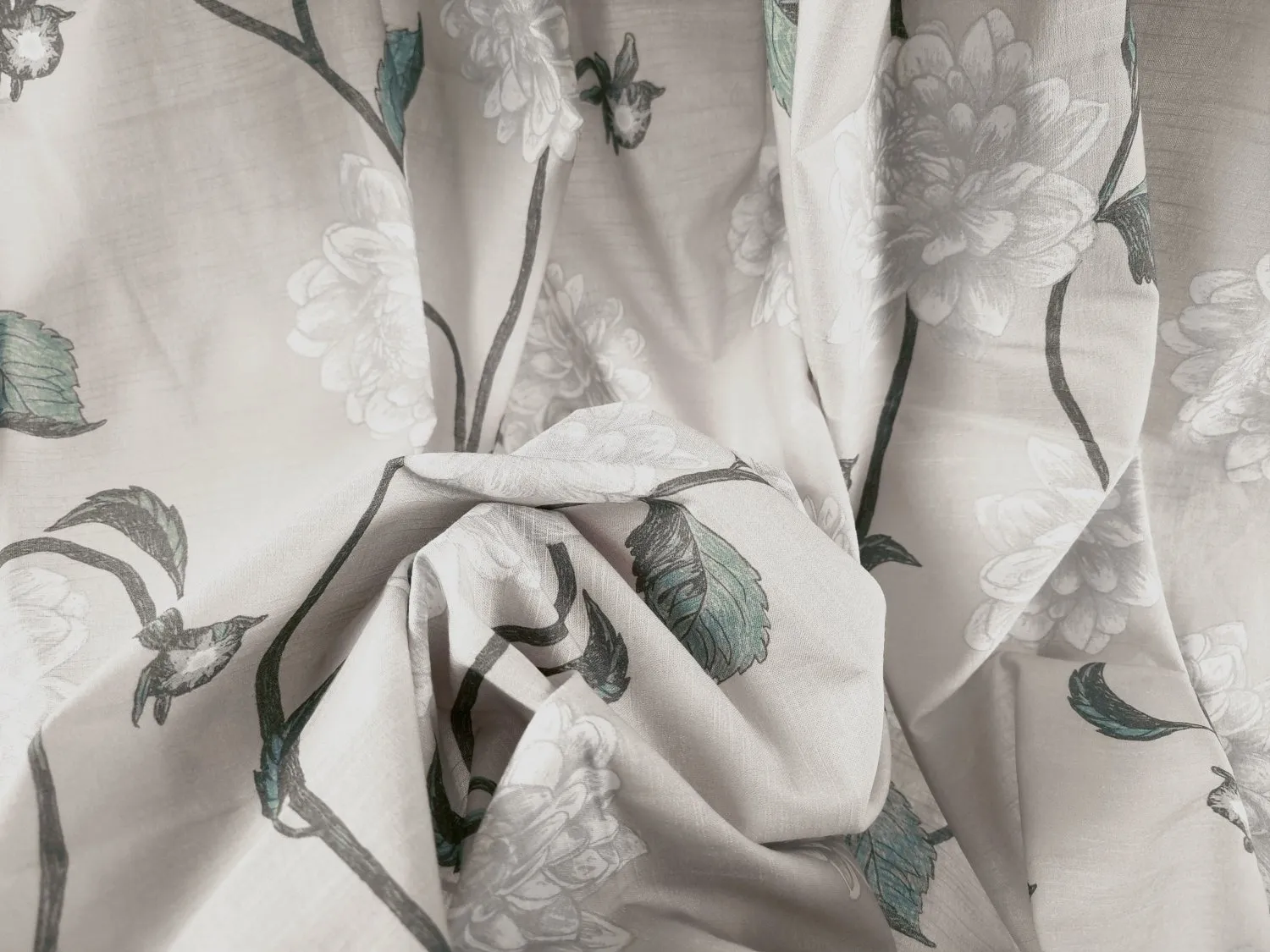 Baumwolltischdecke - Alyssa (beige/grau)