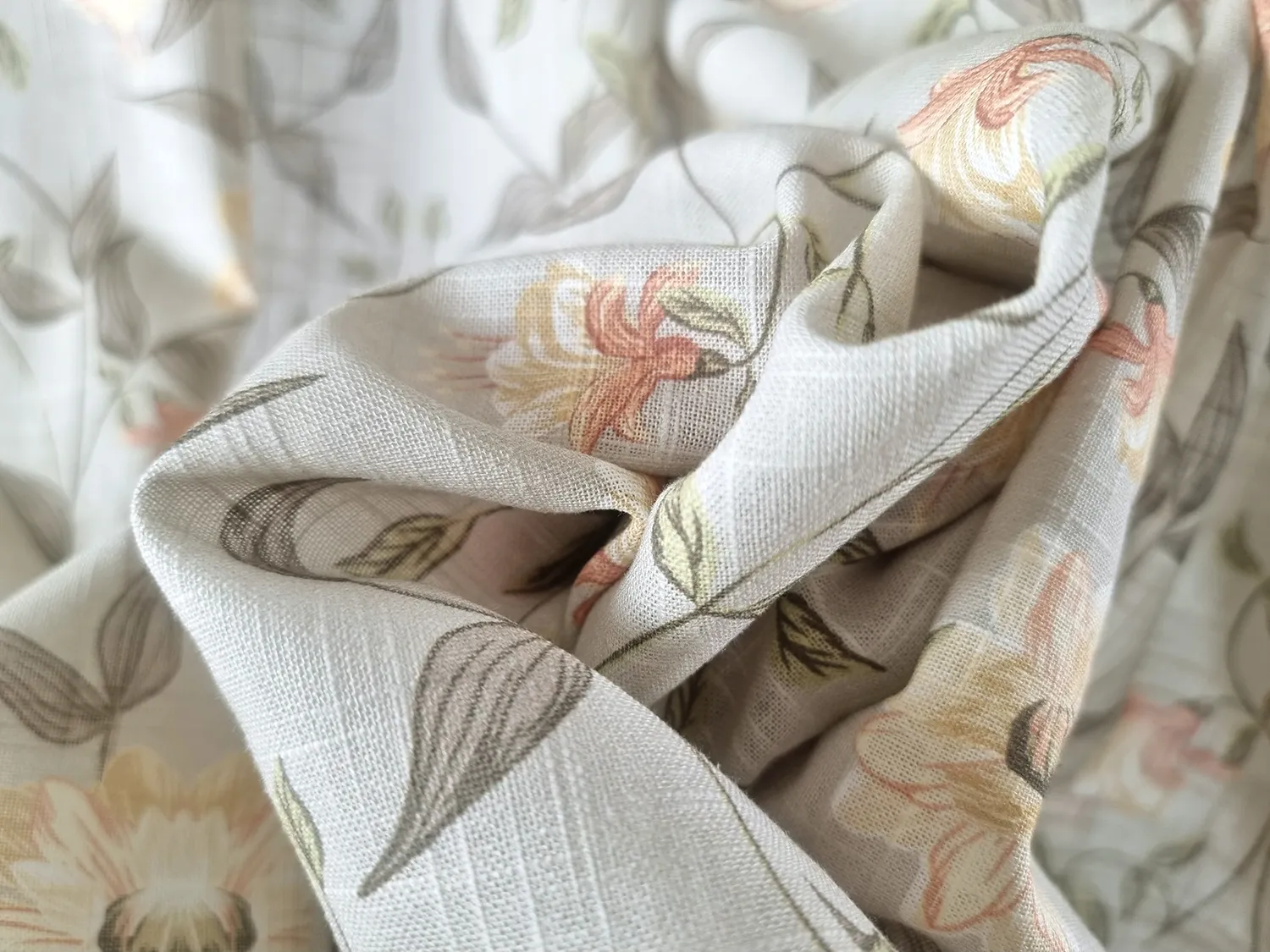 Baumwolltischdecke - Bodil (braun)