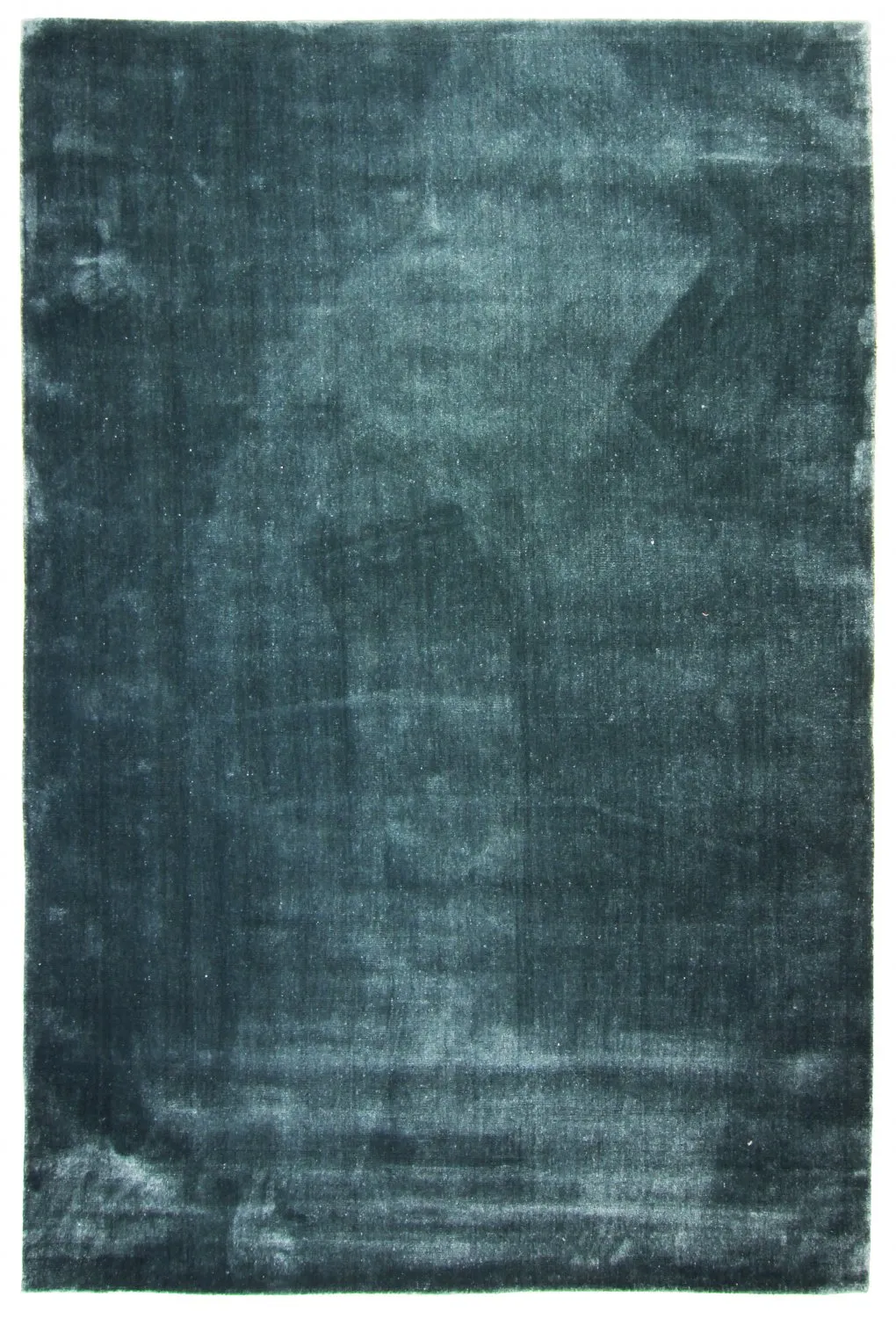 Recycled PET with viscose look (stahlblau)