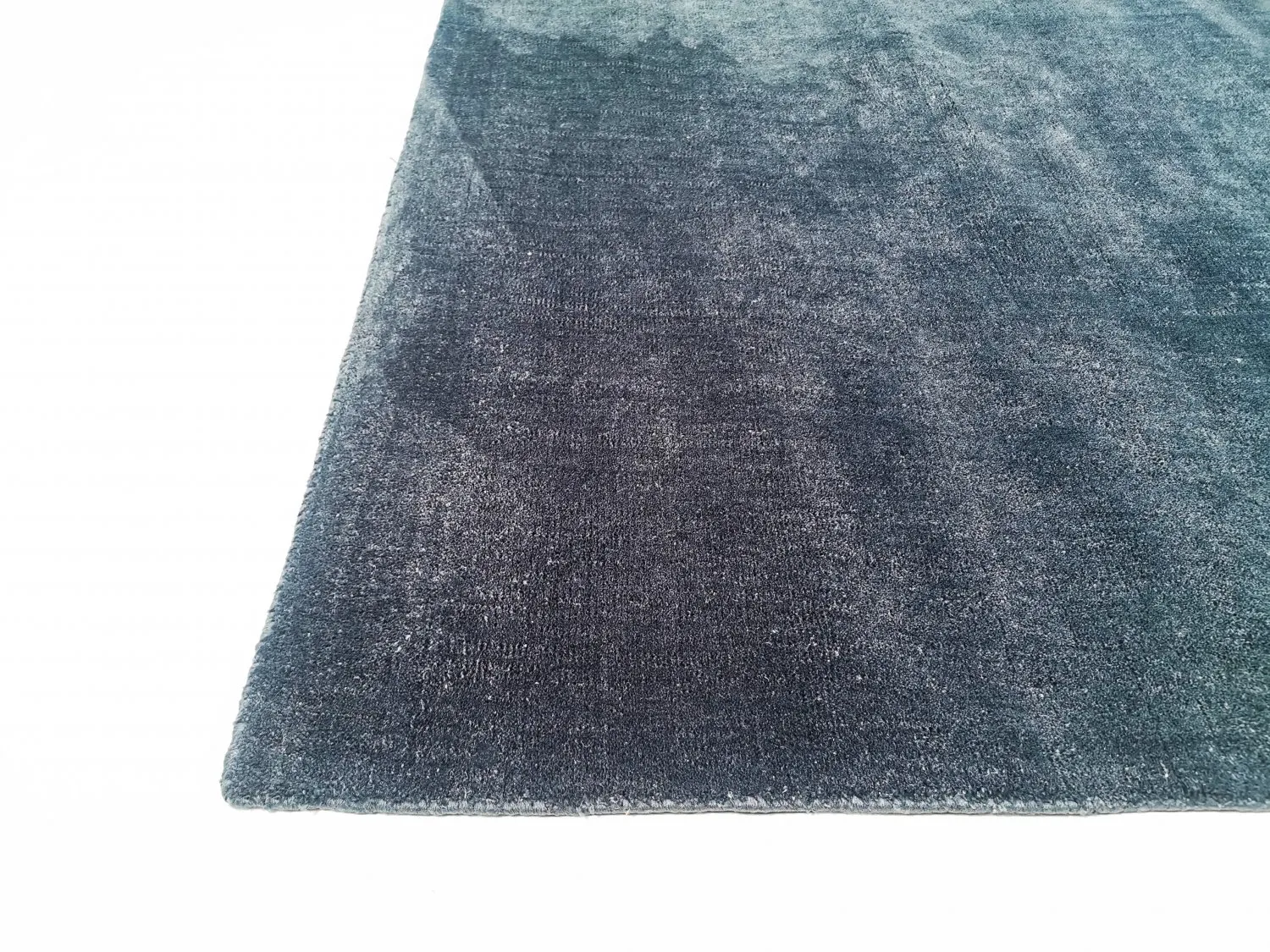Recycled PET with viscose look (blau)