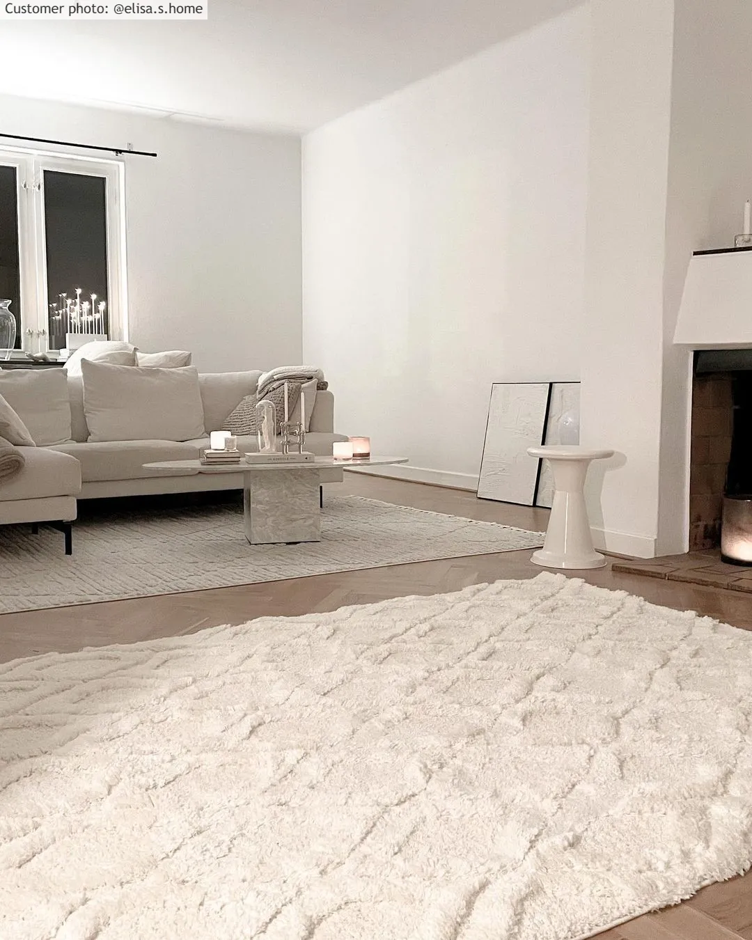 Hochflorteppiche - Everett (offwhite)