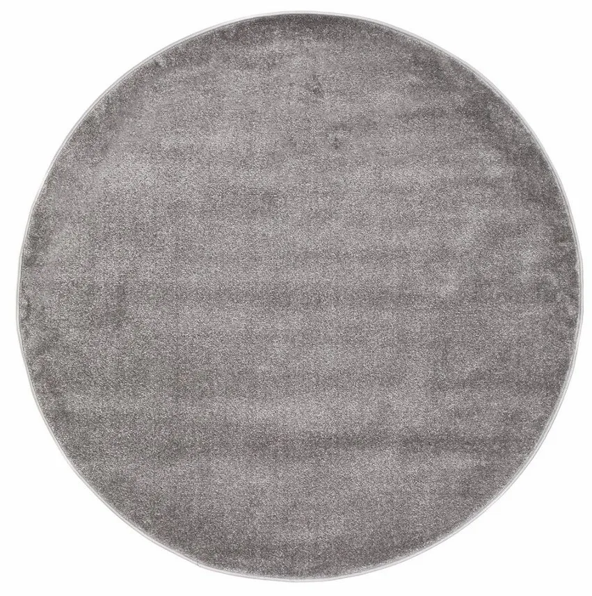 Rund Teppich - Sunayama (grau)