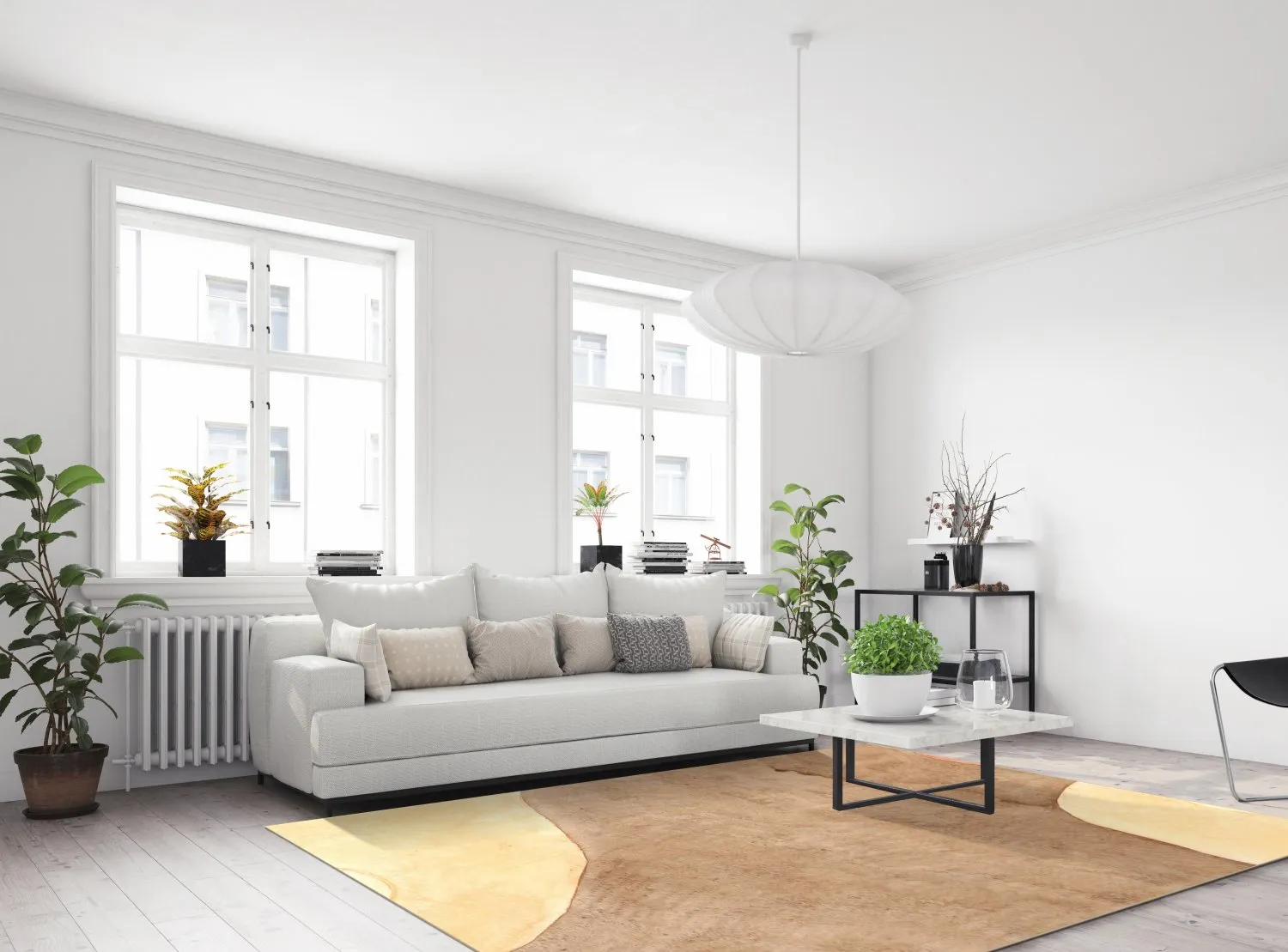 Wilton-Teppich - Nisa (braun/beige)