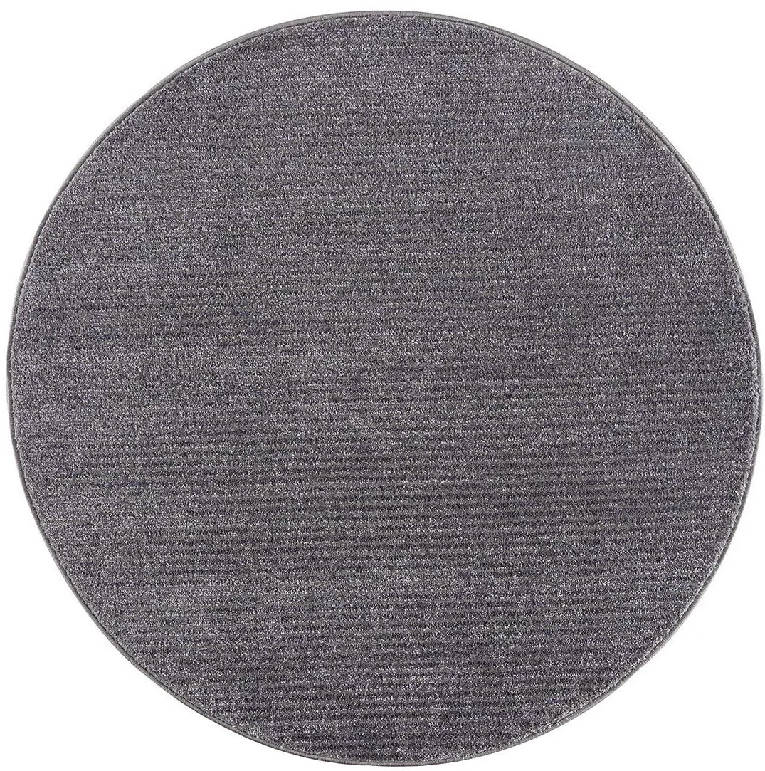 Runde Teppiche - Grace (grau)